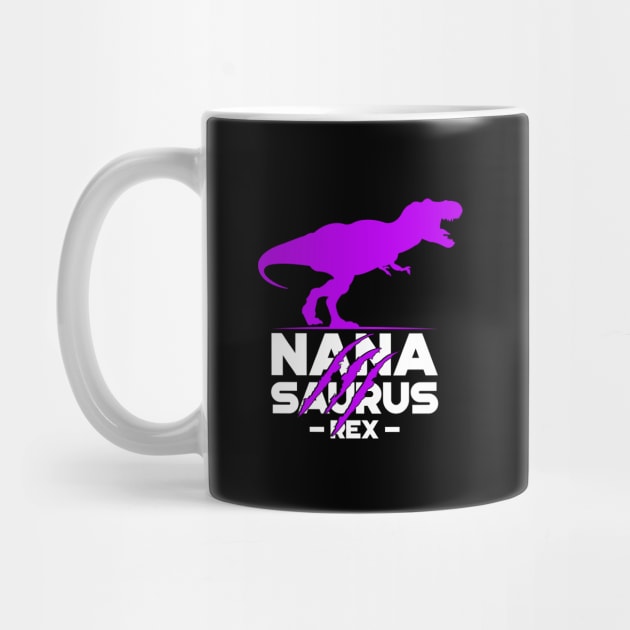 'Nana-saurus Grandma' Funny Grandmother Gift by ourwackyhome